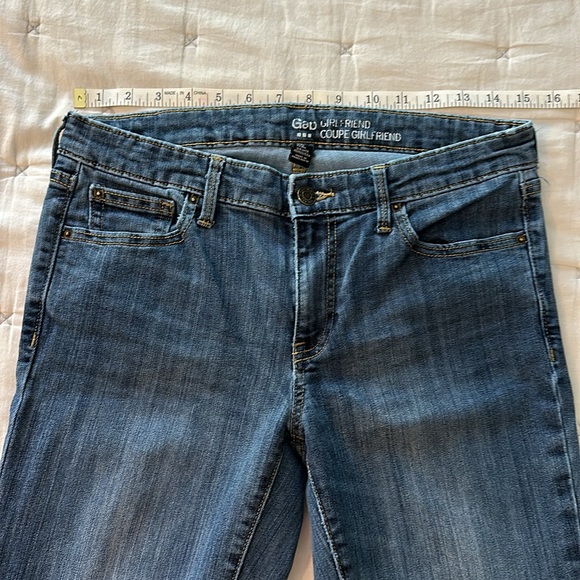GAP girlfriend coupe cropped jeans - Picture 4 of 6
